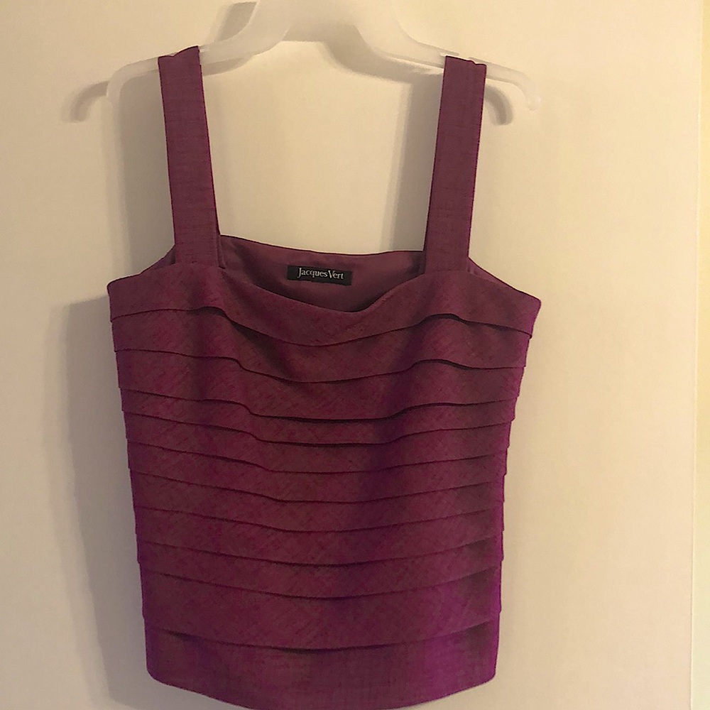 Purple tank top. Size 12